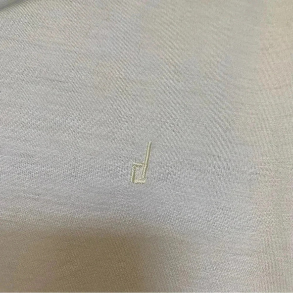 Dunhill light pale  yellow vintage long sleeves polo - Picture 3 of 5